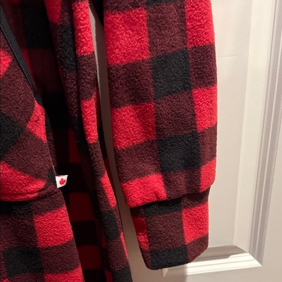 Buffalo Plaid Hooded Onesie for Men / women - Picture 6 of 9